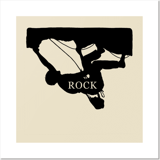 Rock Climber Wall Art by TheWanderingFools